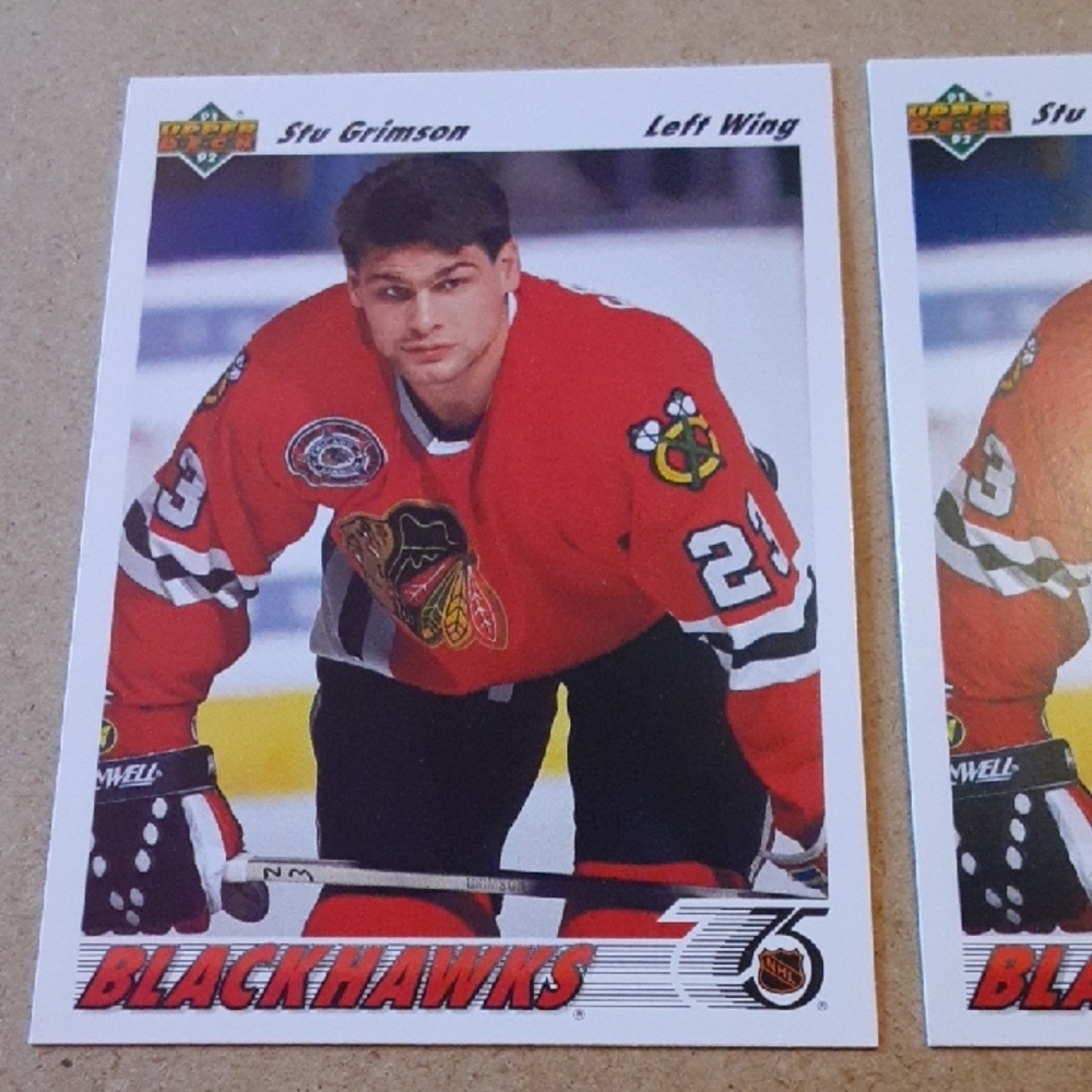 Chicago Blackhawks NHL Hockey Rookie Cards